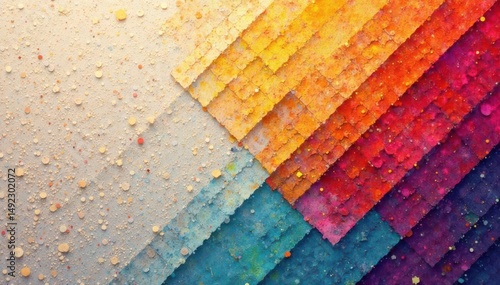 Geometric shapes, repeating motif, subtle texture, texture, art, abstract