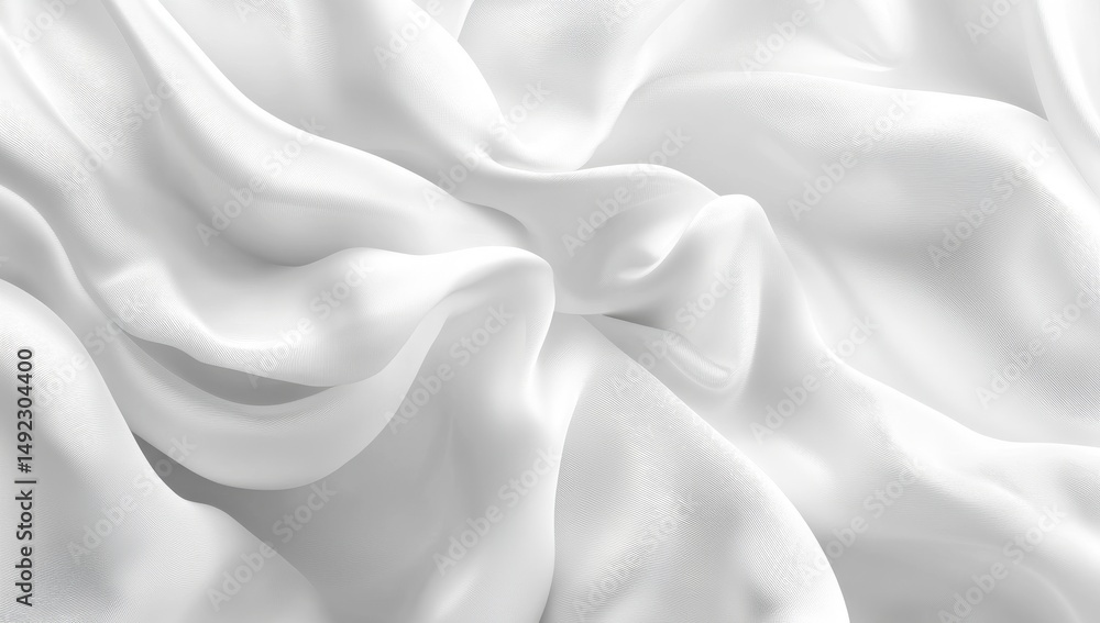 Obraz premium A smooth silver texture and gradient background characterize this platinum metallic effect foil