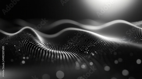 Abstract digital wave pattern (4)