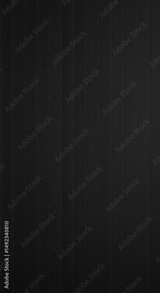 Obraz premium Black wood panel background