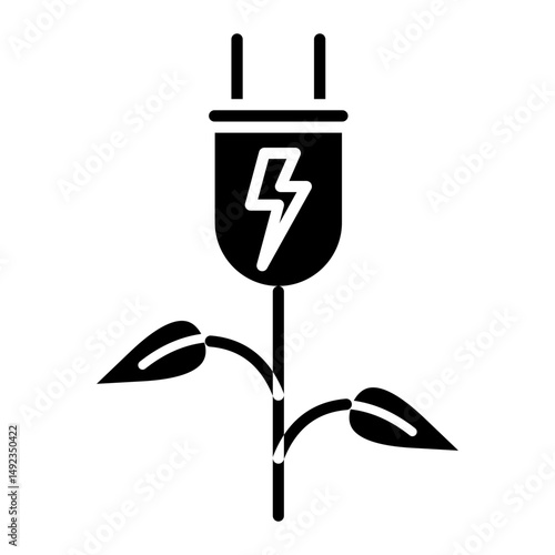 natural power energy icon