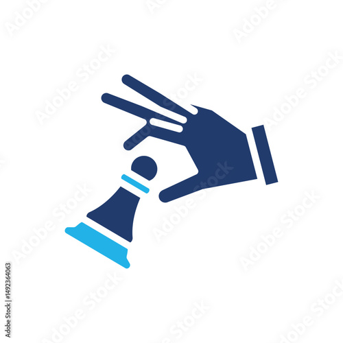 opening chess strategy colored icon vector design good for web or mobile app