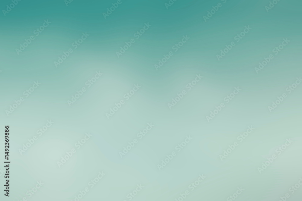 Fototapeta premium Soft Cyan and Teal Gradient