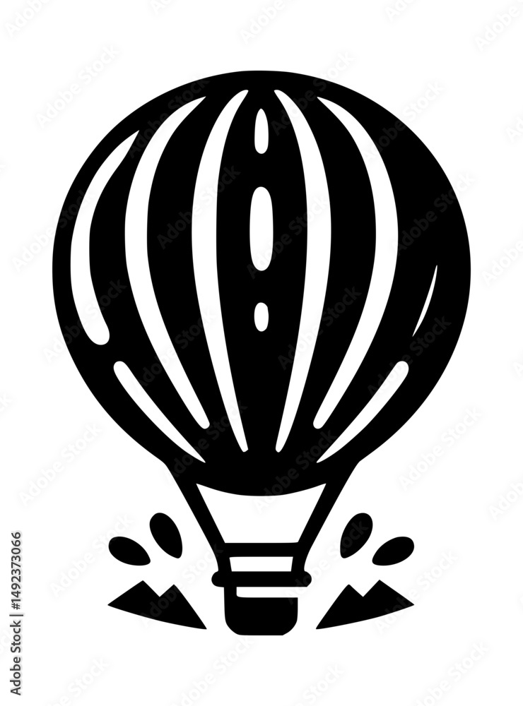 Obraz premium Traditional Fish Trap in Net Icon Vector Design