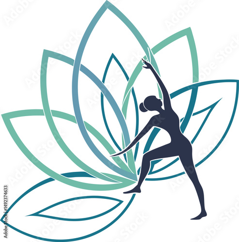 Wellness & Yoga Logo – Calm, Clean & Centered Design

