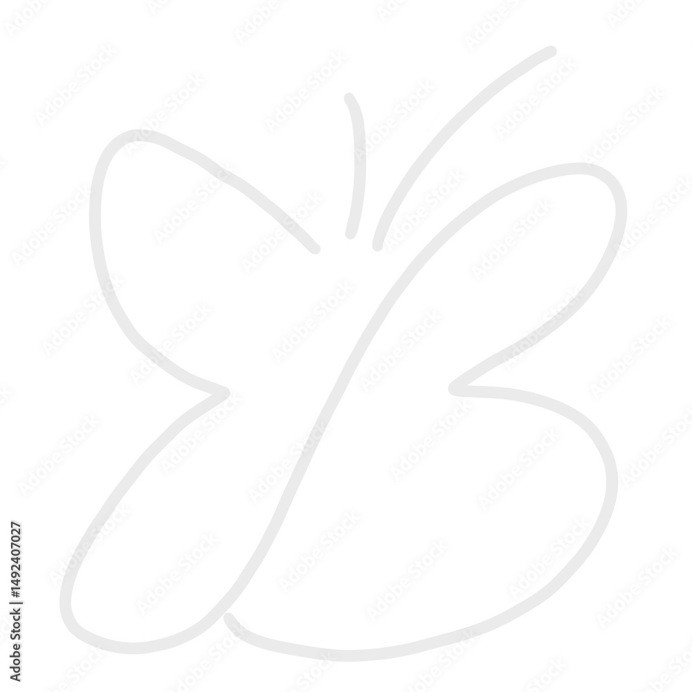 Minimal Butterfly Line Art Logo | PNG Transparent Minimal Butterfly Line Art Logo | PNG Transparent