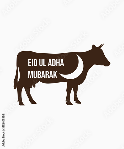  Eid ul Adha Mubarak Logo Vector Template, Eid ul Adha Logo with  Animals, 