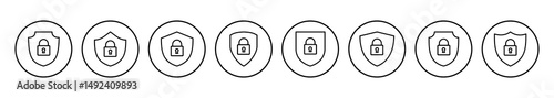 Security icon vector. protection icon. privacy. vpn