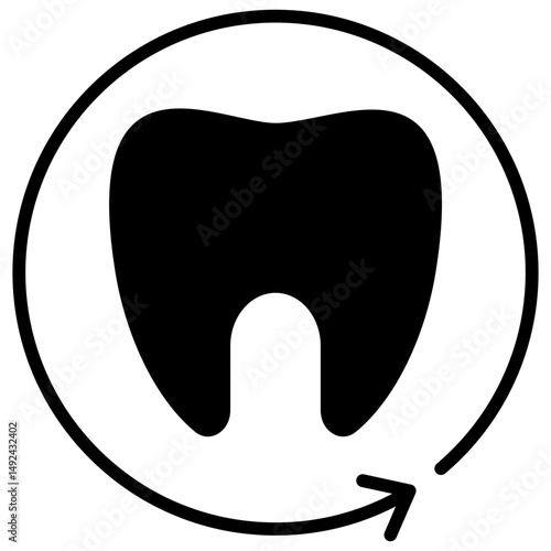 Teeth Restoration Icon