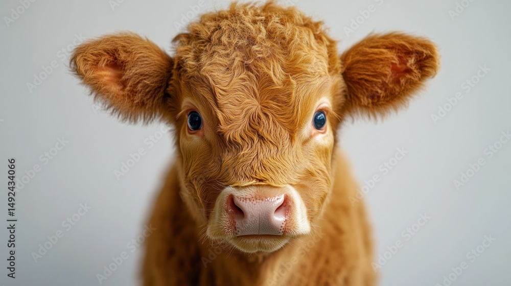 Adorable calf portrait Adorable calf portrait