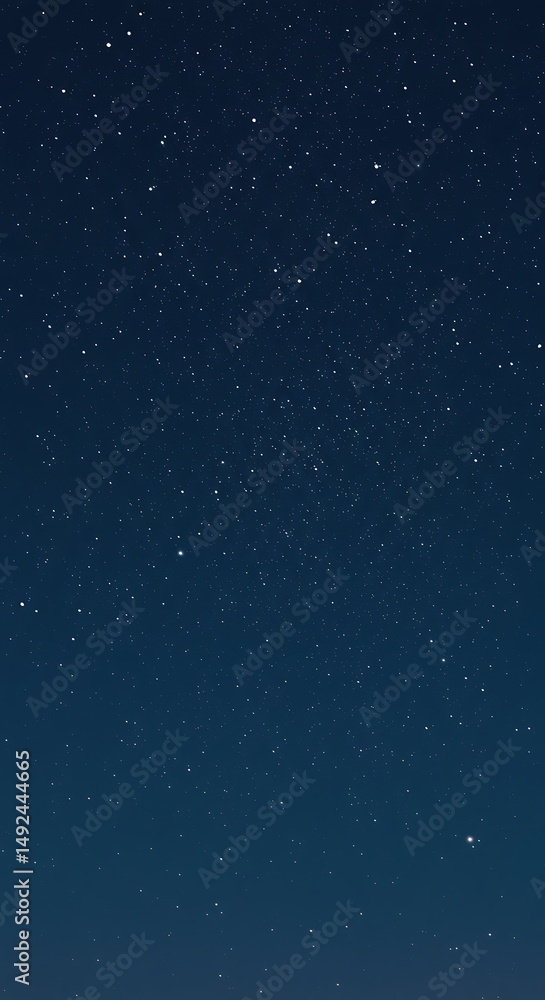 Fototapeta premium Celestial Dust and Midnight Hues