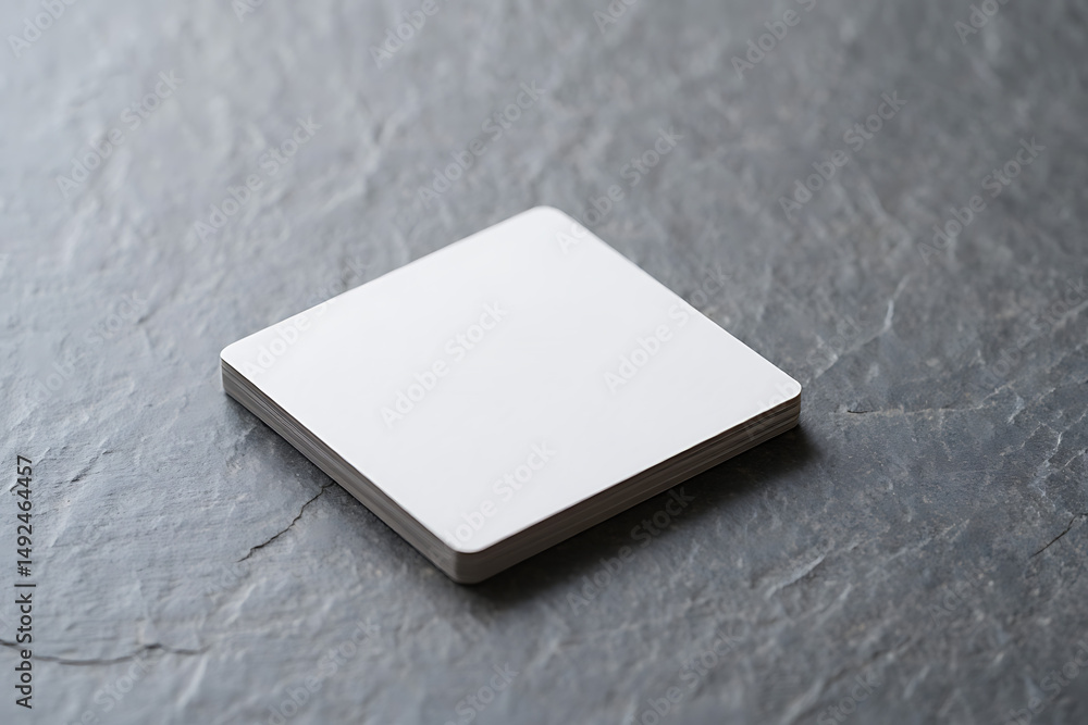 Minimalist White Cards Mockup Design Minimalist White Cards Mockup Design