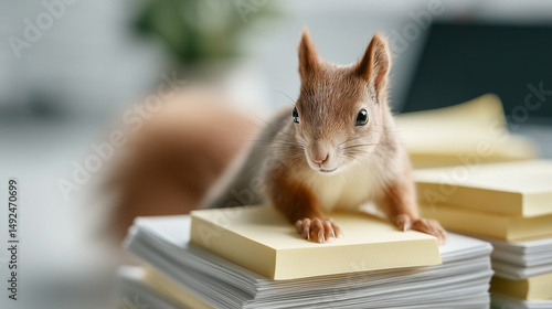 Office Squirrel: An unexpec...