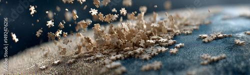 Macro Snowfall: Delicate sn...