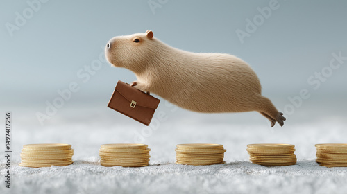 Capybara's Corporate Leap: ...