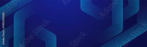 Modern medical or health care scientific abstract background with hexagons. Geometric stripe line art design for poster, brochure, cover, banner, header, website, presentation template