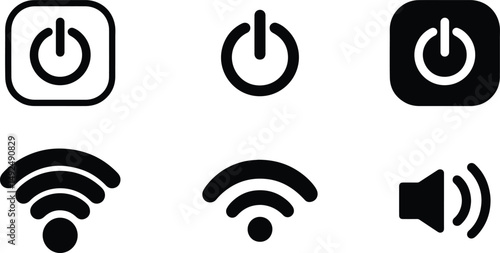 wi-fi, signal, router, antenna, wireless, communication, network, technology icon vector. web icon set vector