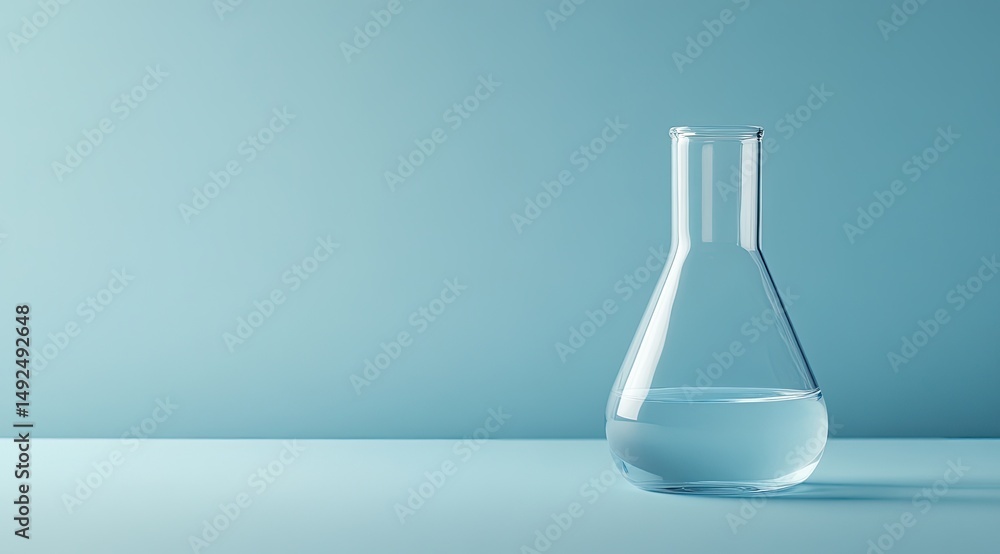 Clear Erlenmeyer Flask Clear Erlenmeyer Flask