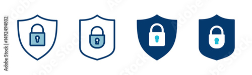 Security icon vector isolated on white background. protection icon. privacy. vpn