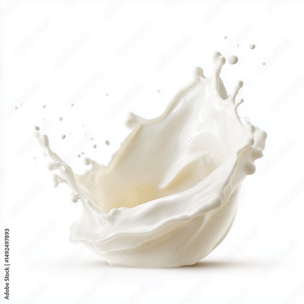 Milk Splash - A Nutritious and Delicious Drink , isolated on white background png Milk Splash - A Nutritious and Delicious Drink , isolated on white background png