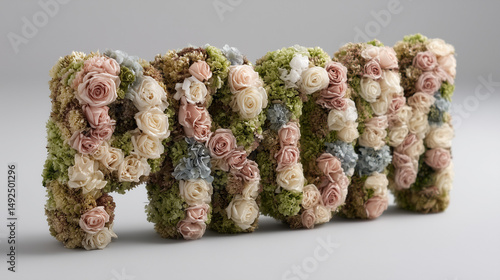 Floral "Farm" Display: The ...