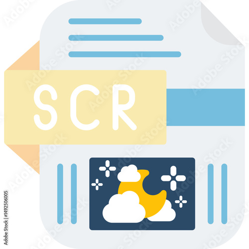 Scr Icon Vector Element