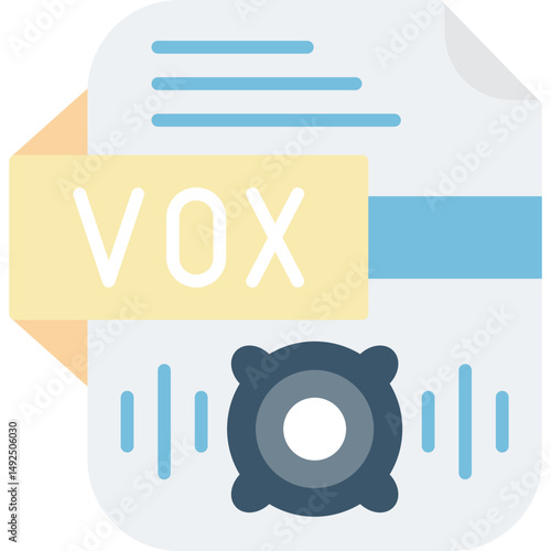 Vox Icon Vector Element
