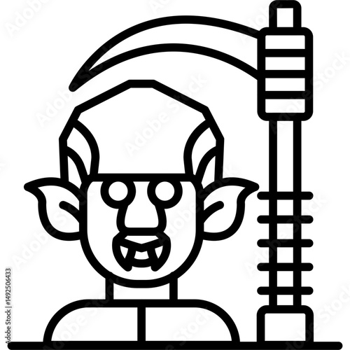 Death Icon Vector Element