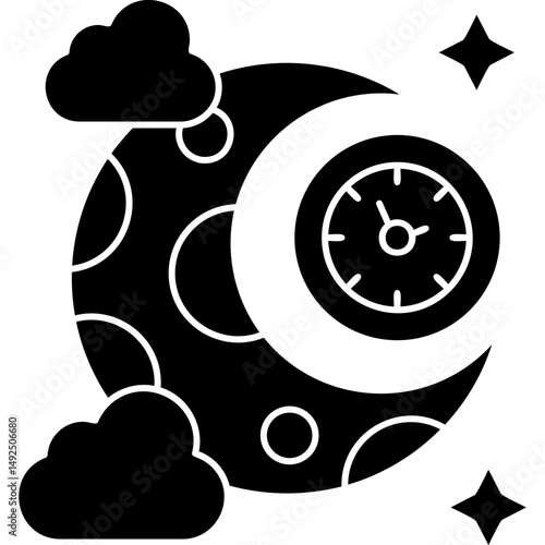 Night Icon Vector Element