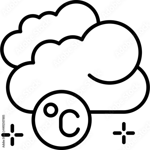 Temperature Icon Vector Element