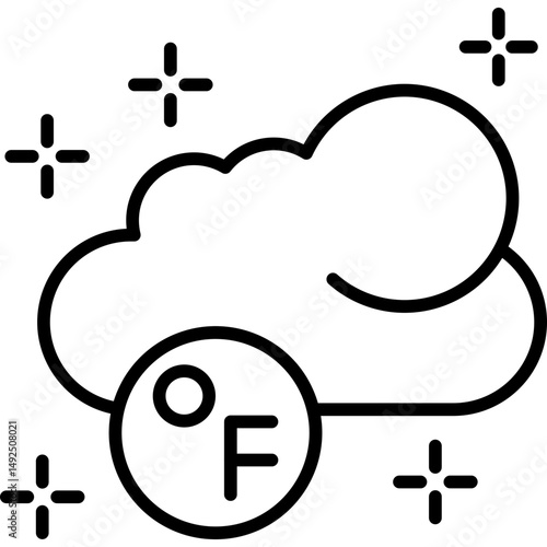 Temperature Icon Vector Element