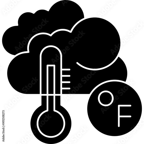 Thermometer Icon Vector Element