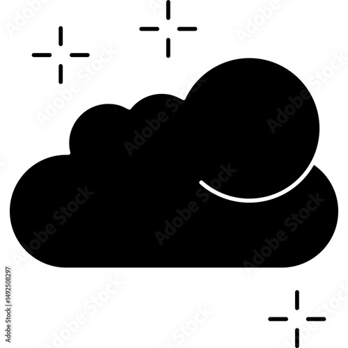 Cloud Icon Vector Element