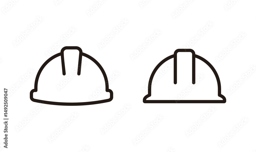 Helmet icon logo design. Motorcycle helmet sign and symbol. Construction helmet icon. Safety helmet Helmet icon logo design. Motorcycle helmet sign and symbol. Construction helmet icon. Safety helmet