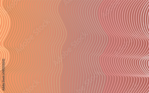 Abstract wavy line background created using color gradient blending and dynamic line distortion.