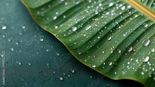 Emerald Veil: A close-up vi...