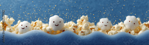 Popcorn buddies: Charming a...