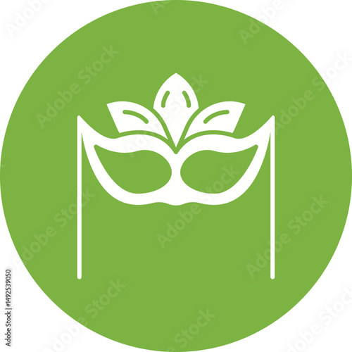 Eye Mask icon vector image. Suitable for mobile apps, web apps and print media.