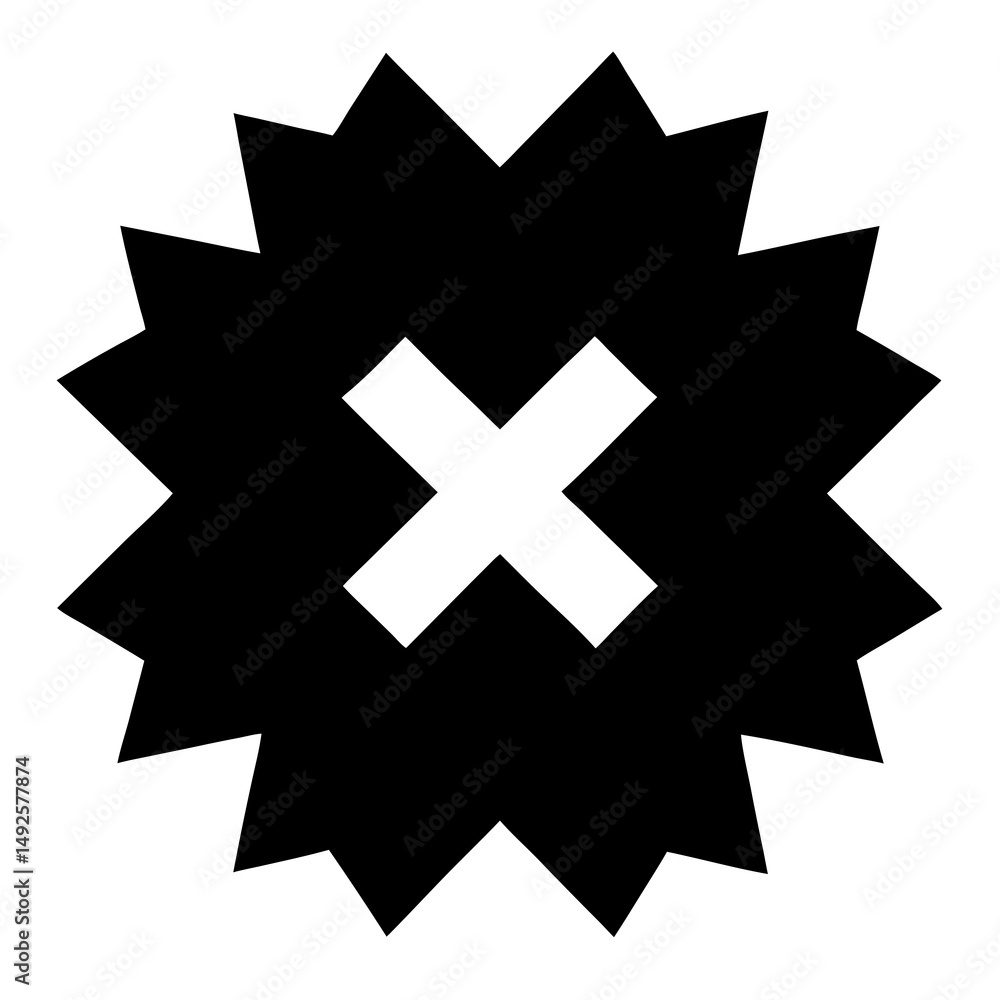 Obraz premium Multiplication-icon - on white background, Instant Digital Download.