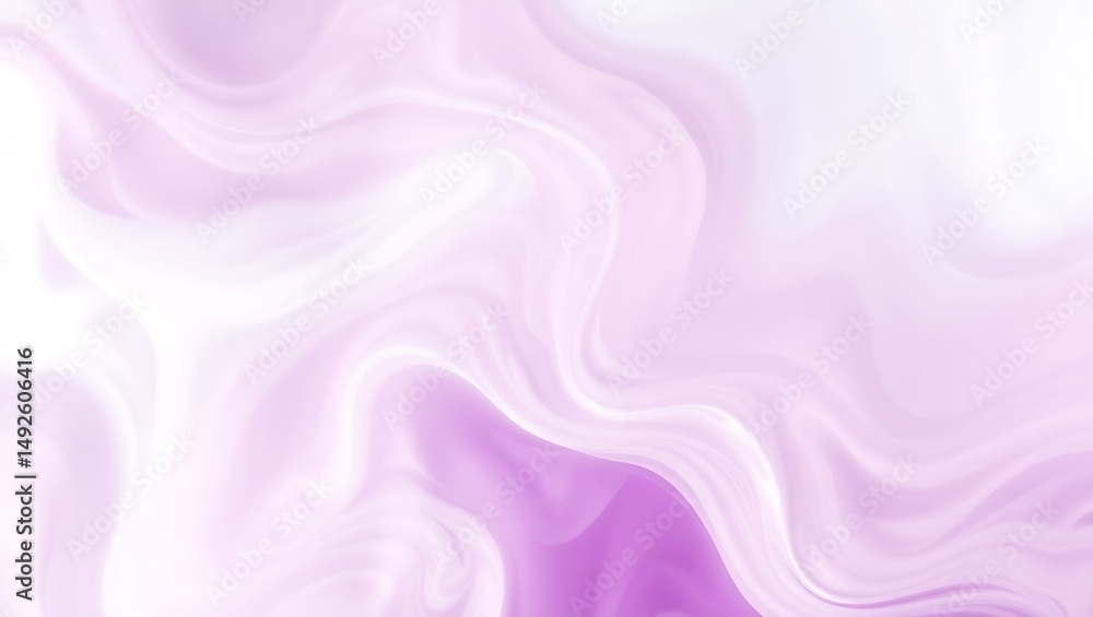 Fototapeta premium Abstract Purple and White Swirl Background Texture Elegant Liquid Marble Design