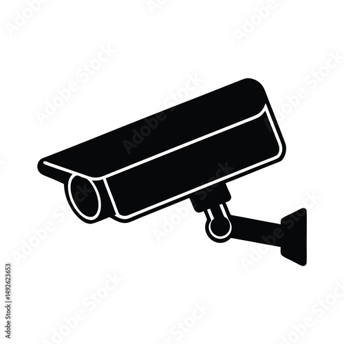 vector illustration of cc camera 