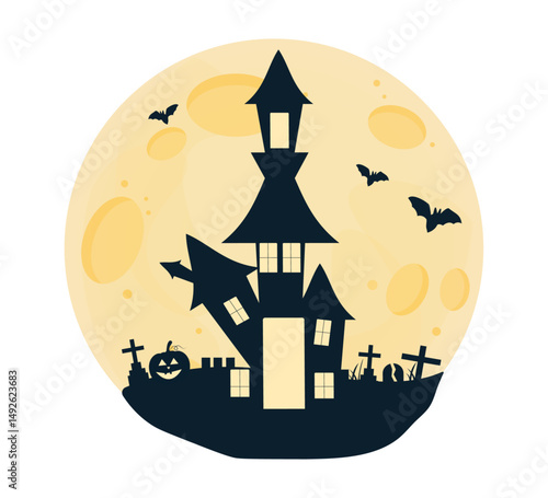 halloween hunted house