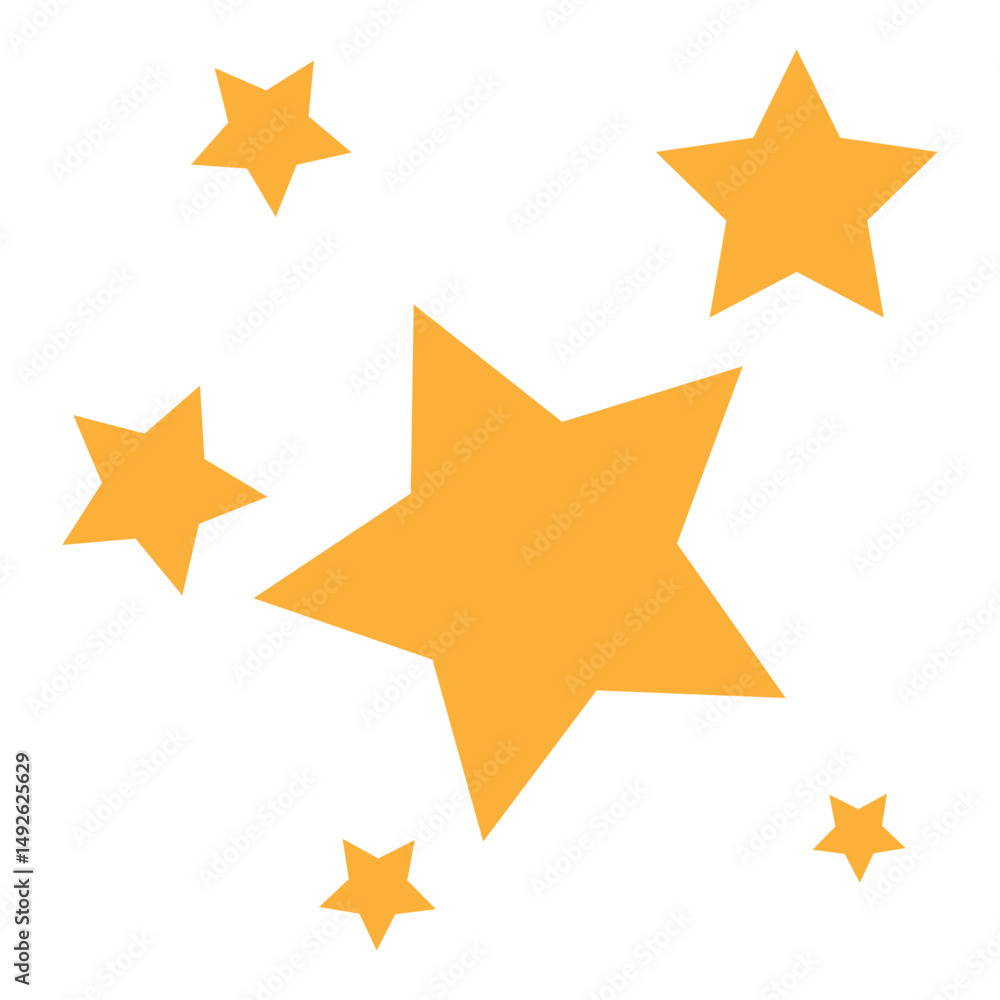 Obraz premium Sparkling Star Rating