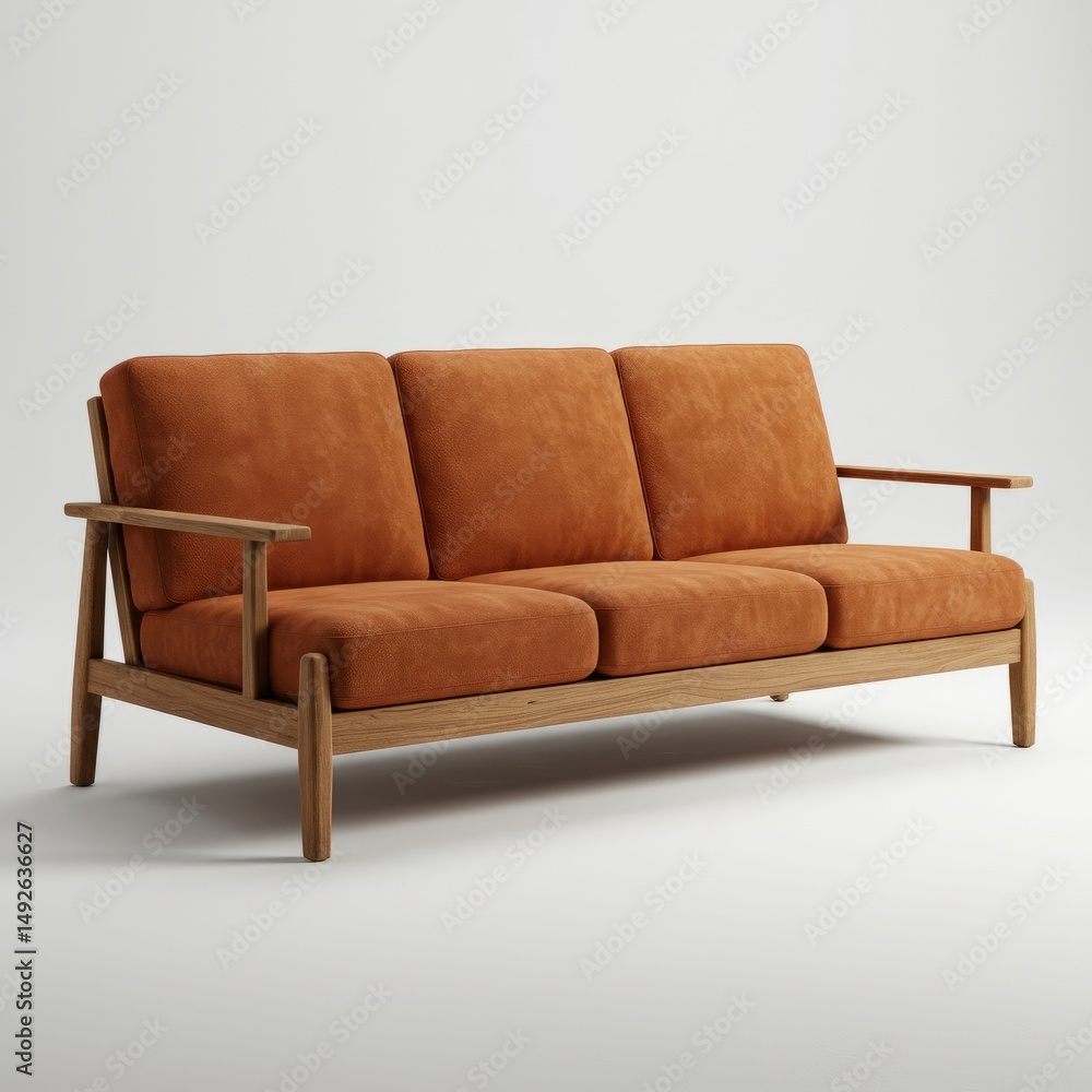 Sofa isolated having white background Sofa isolated having white background