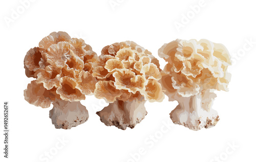 Set of Halogeton glomeratus saltlover Aral barilla halogeton isolated tree cutout with natural desert plant, drought tolerant shrub, saline soil vegetation, vector illustration.