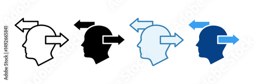 Decision Making  Icon Set Multiple Style Collection