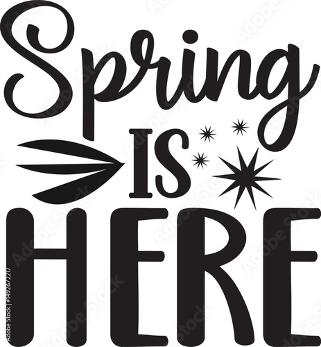 spring is here