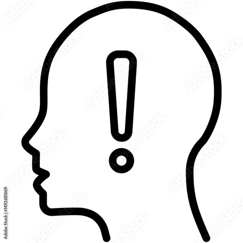 Alert Head icon