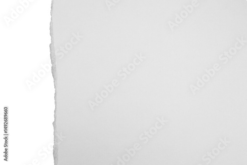 white paper on black