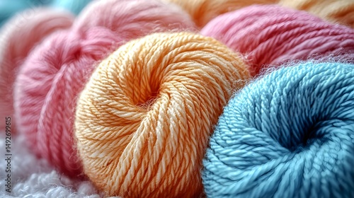 Wallpaper Mural Rainbow Yarn Texture Torontodigital.ca